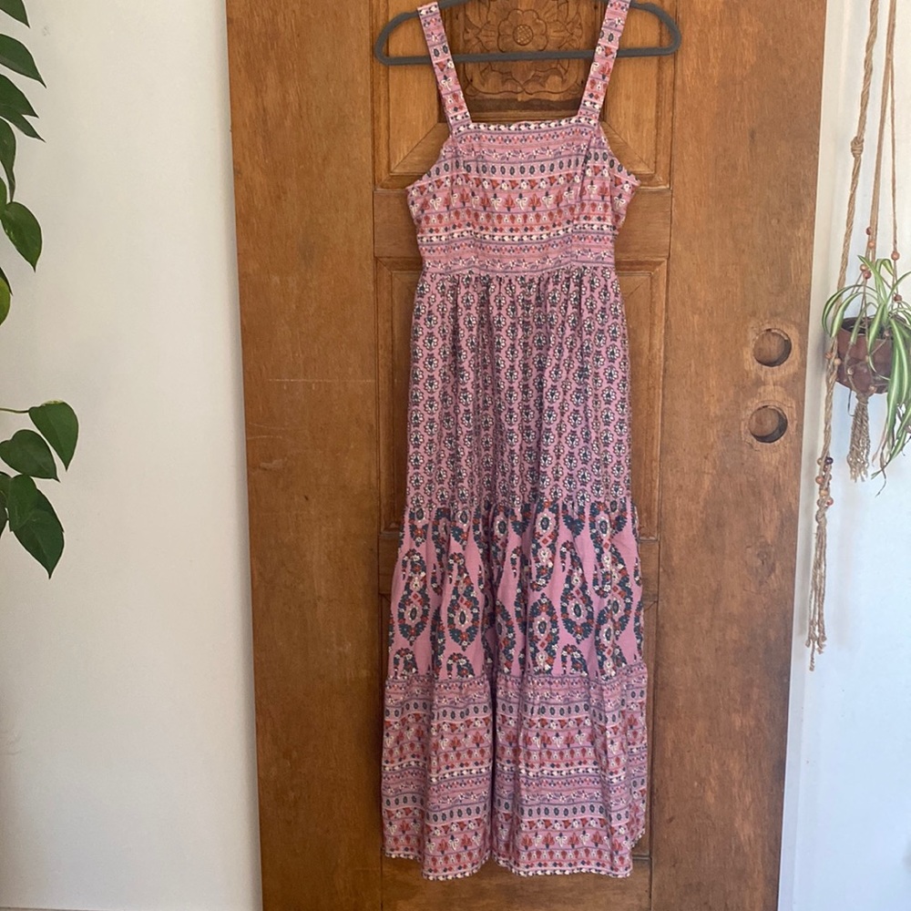Knox Rose Pink Patterned Maxi Dress